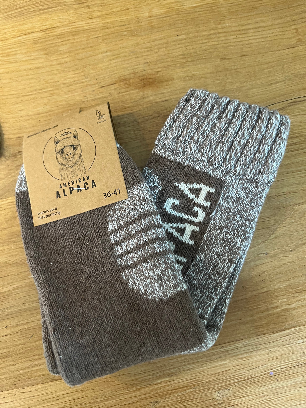 🦙Alpaca mit Alpaca Schriftzug 36-41 8302
