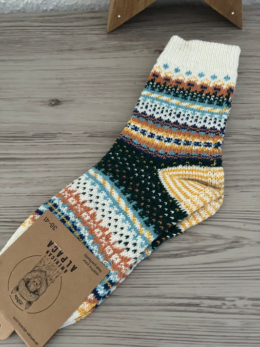 Alapaca Socken bunt Gr 36-41