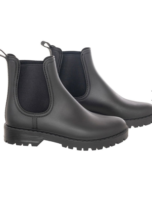 Stiefeletten Zwillingsherz schwarz