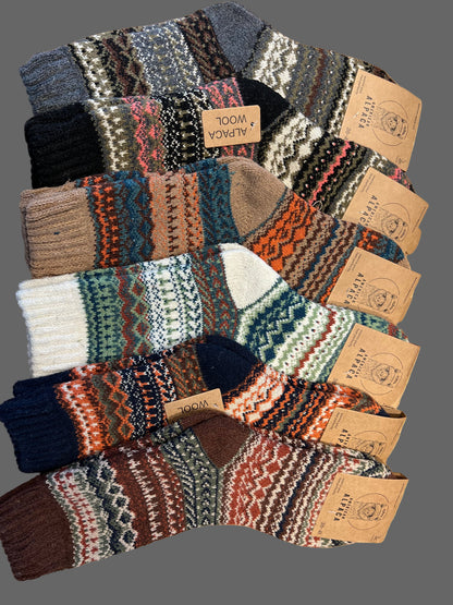 Alpaca Socken Gr 36-41 dick —-8307