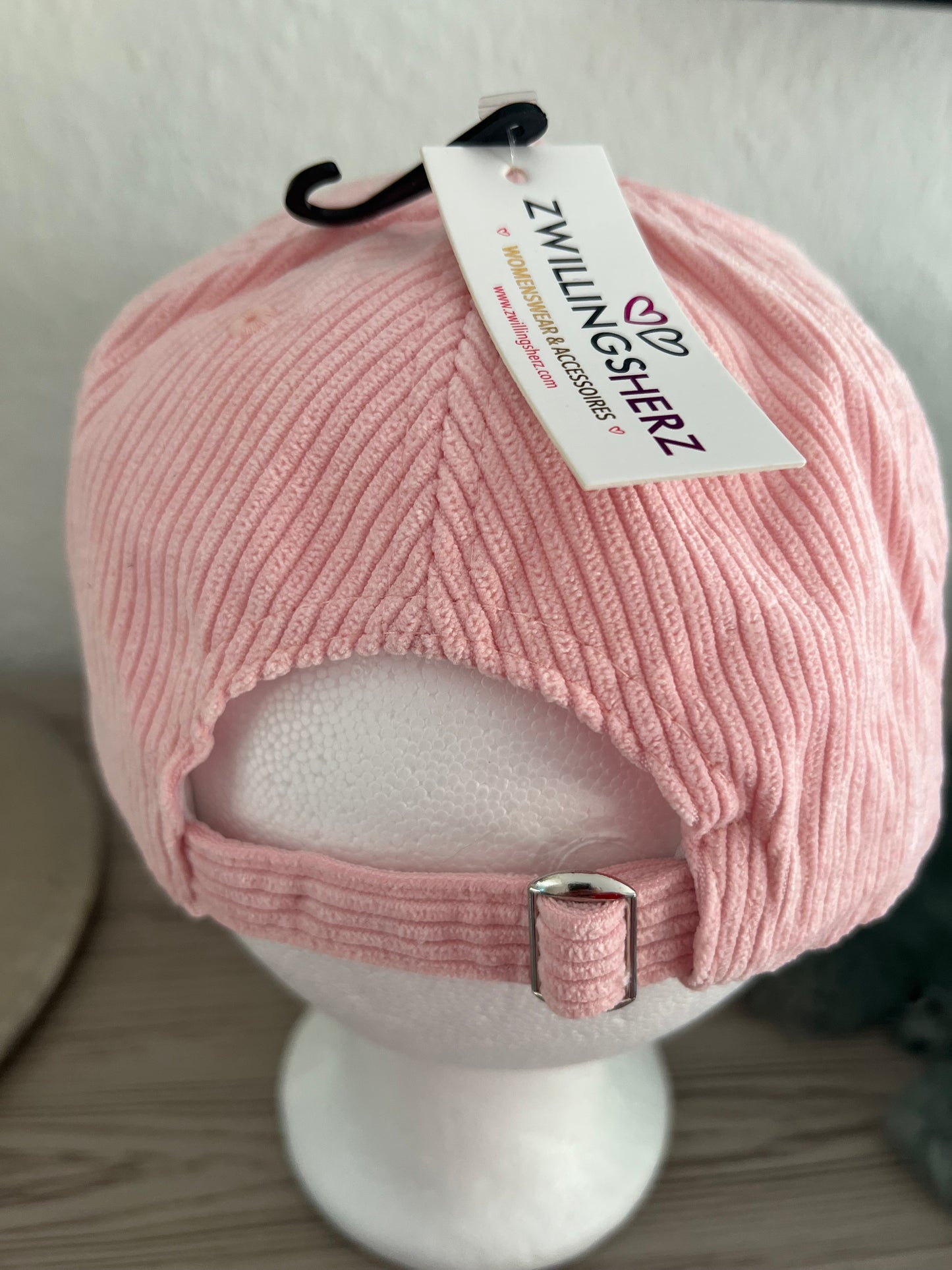 Cap Kappe von Zwillingsherz in rosé