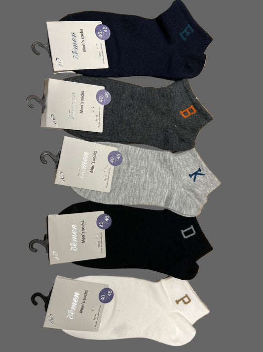 Socken Buchstaben Gr 40-46