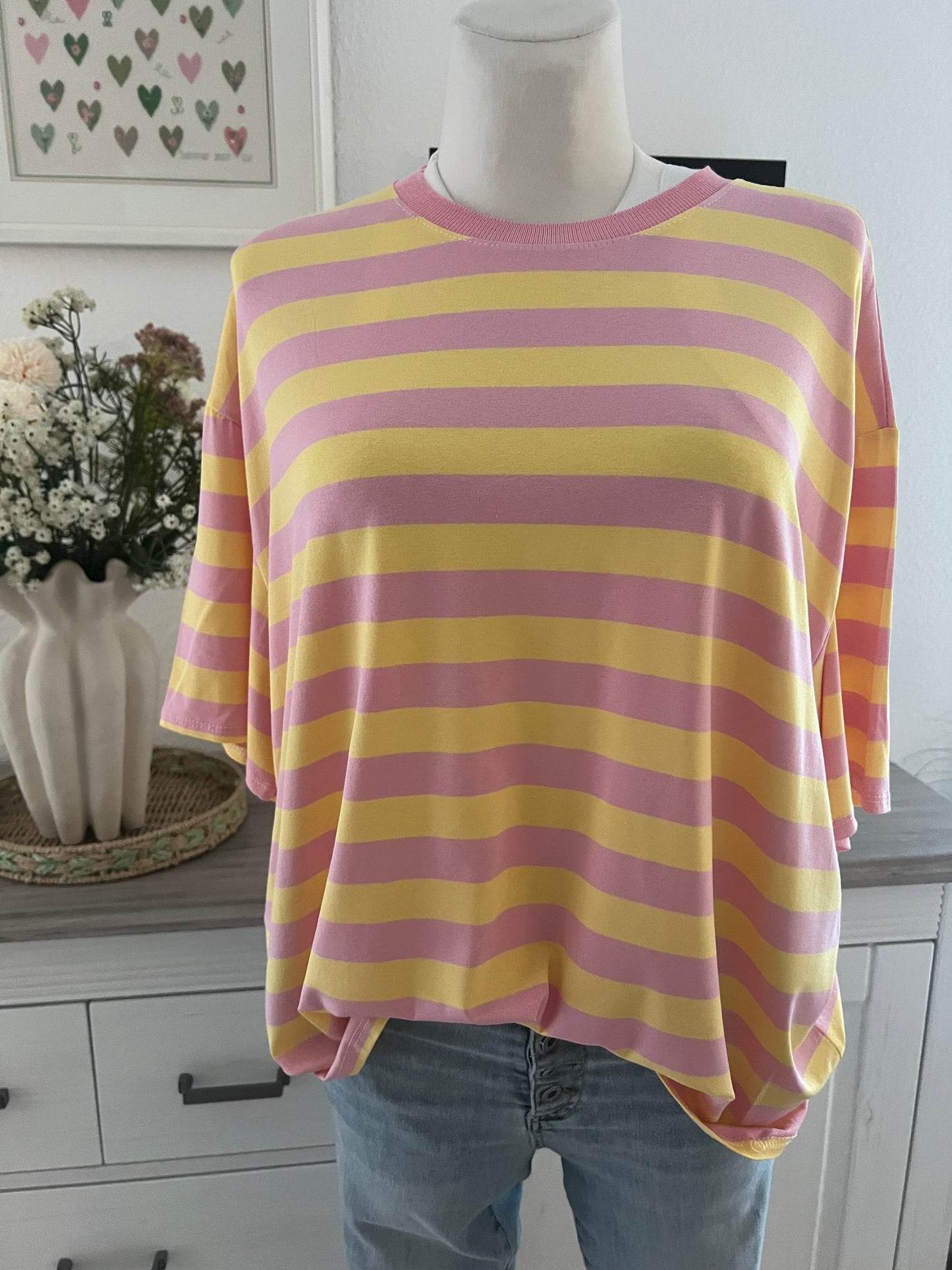 T Shirt gestreift in verschiedenen Farben