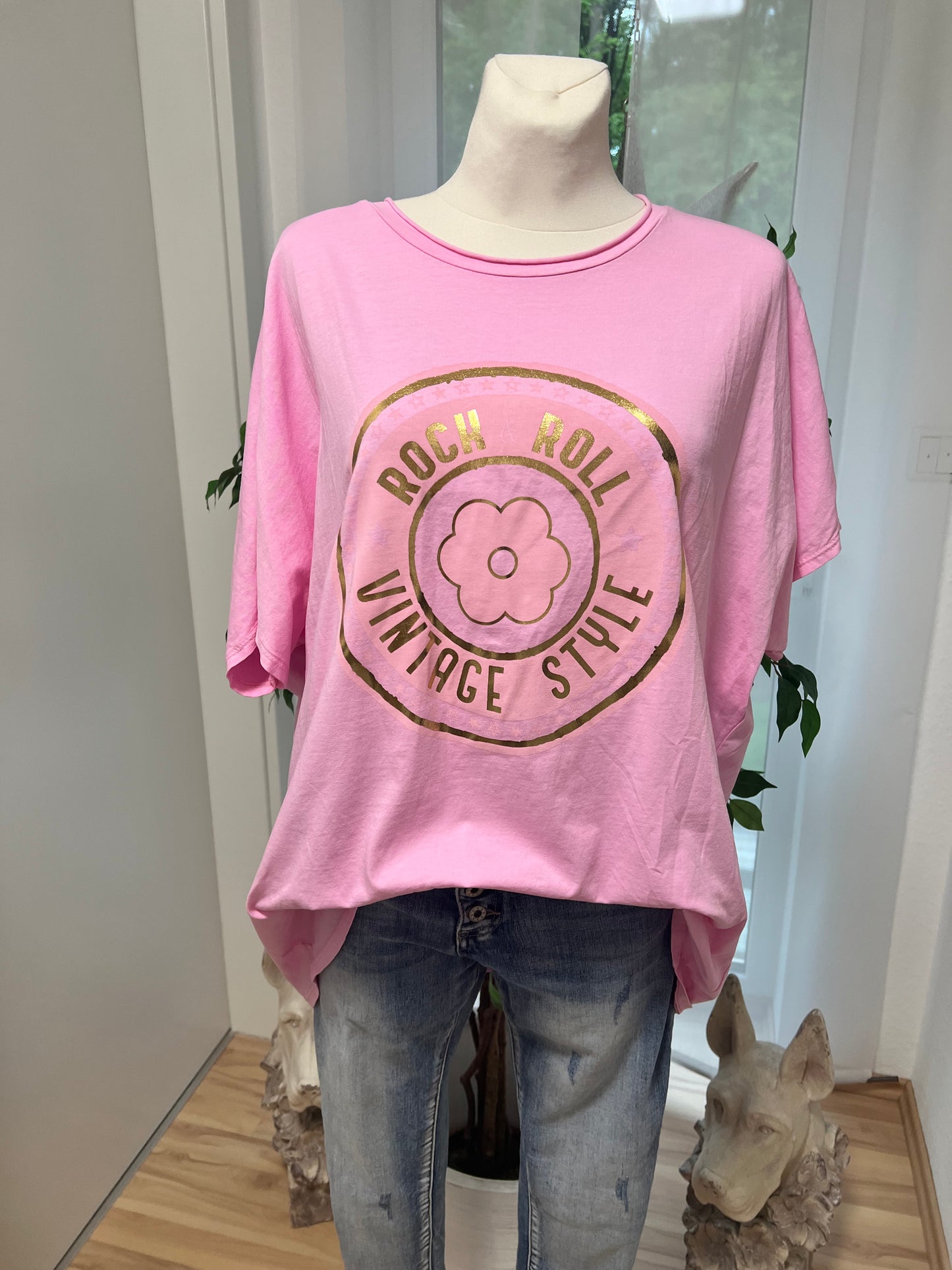 T Shirt mit Print verschiedene Farben