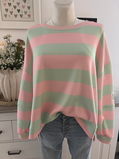 Langarm Shirt Butterstoff in verschiedenen Farben