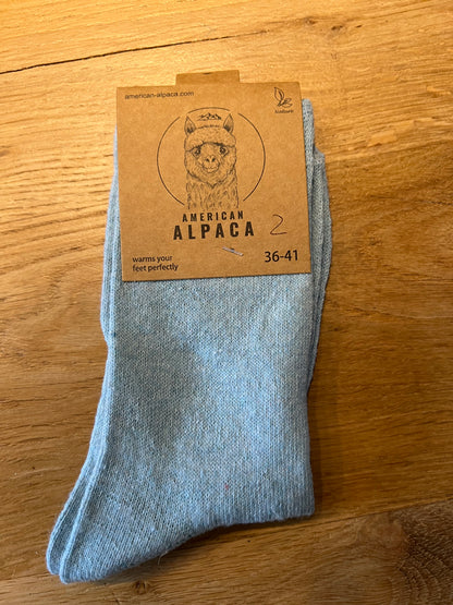 Alpaca Socken blau Gr 36-41 JN26-8106🦙