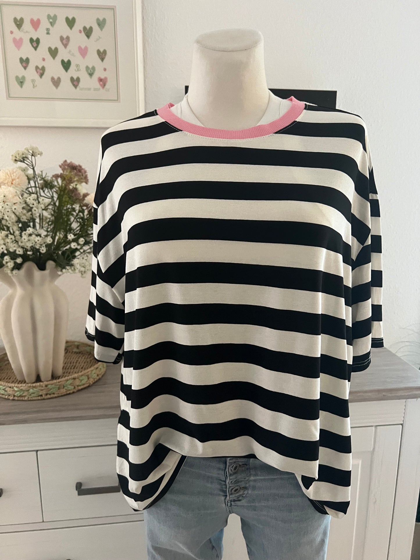 T Shirt gestreift in verschiedenen Farben
