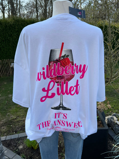 Oversized Shirt Wildberry Lillet