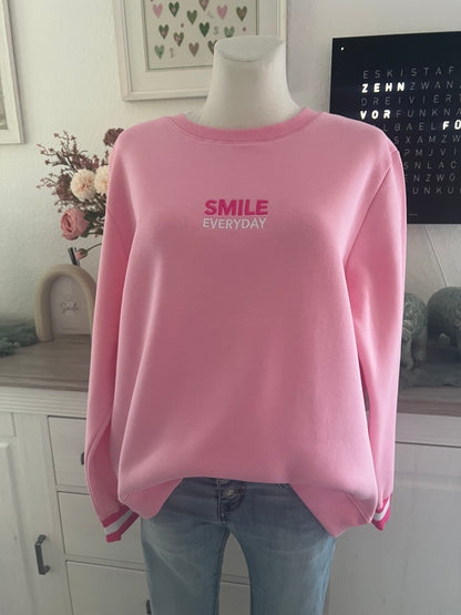 Sweatshirt Zwillingsherz Smile pink