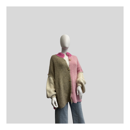 Strickjacke "4-Farbig"