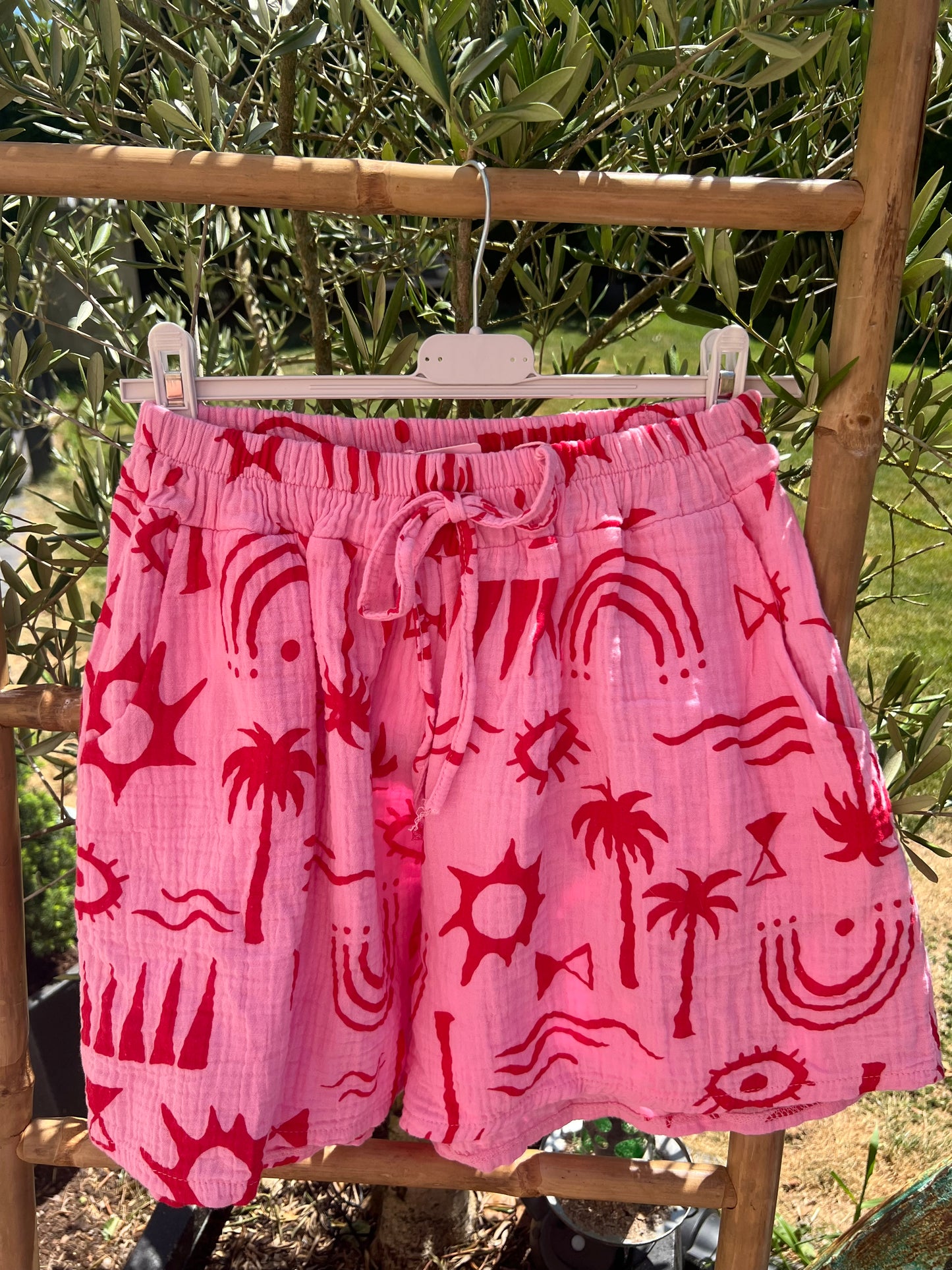 Musselin Sommer Short