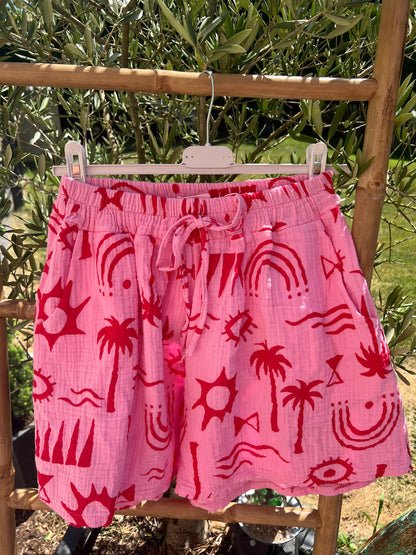 Musselin Sommer Short