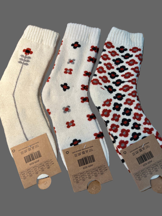 Alpaca Socken creme Gr 36-41