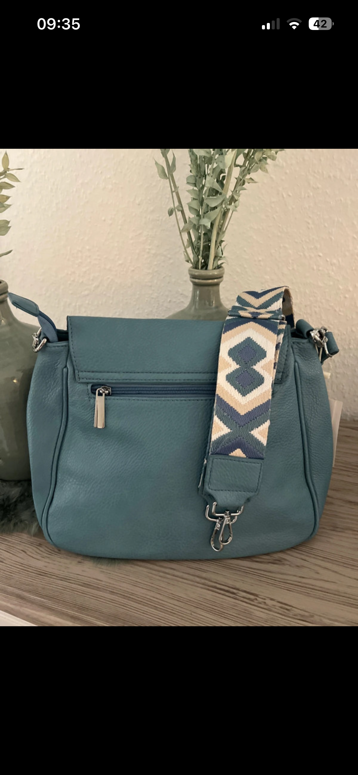 Tasche Ella mit Stoffgurt