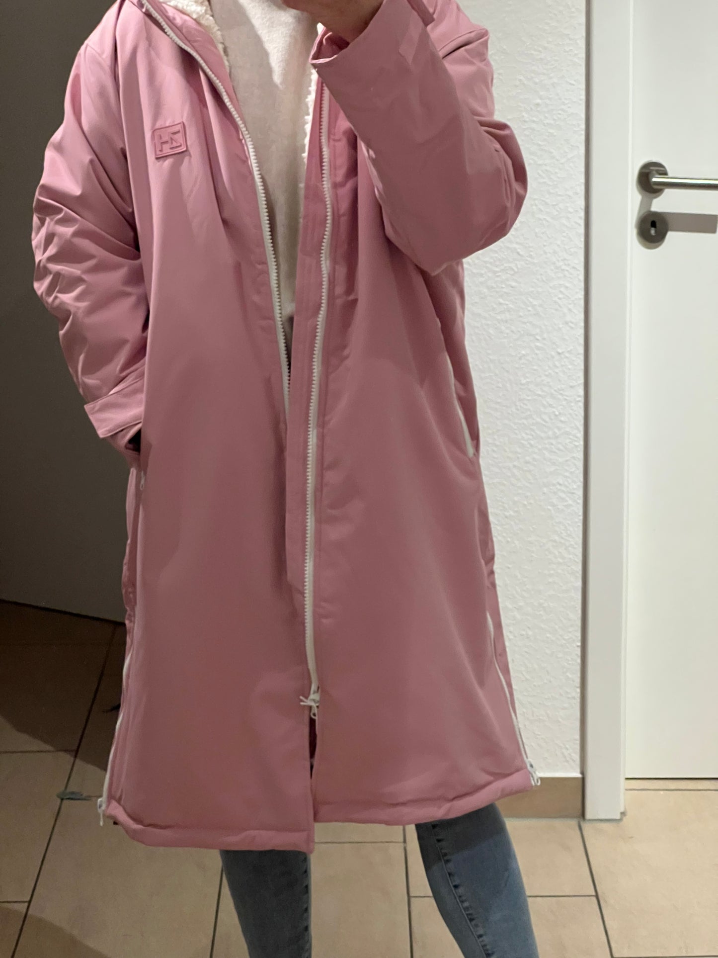 Zwillingsherz Windbreaker in verschiedenen Farben S/M Oversized geschnitten