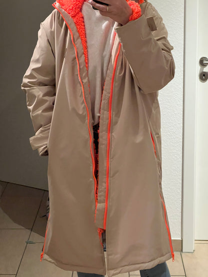 Zwillingsherz Windbreaker in verschiedenen Farben S/M Oversized geschnitten