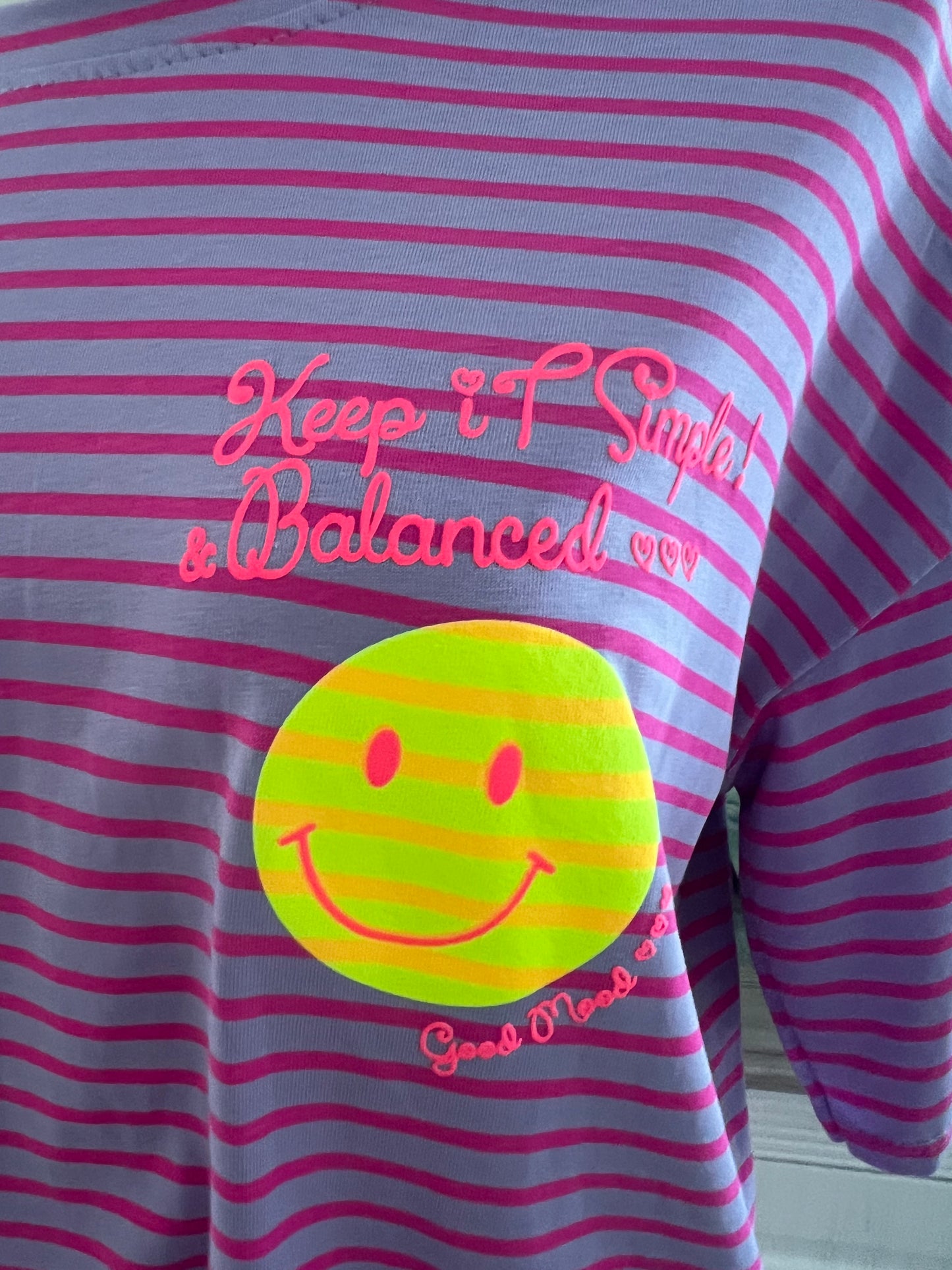 2 Teiler mit Smiley gestreift