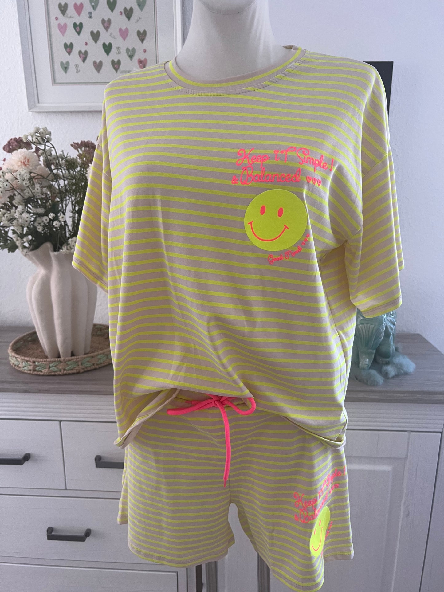 2 Teiler mit Smiley gestreift
