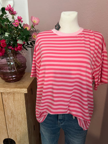 T Shirt Pretty Body gestreift