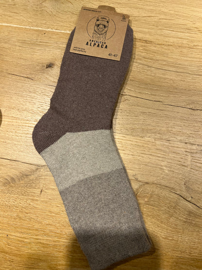 Alpaca 🦙 Socken Gr 41-47 taupe