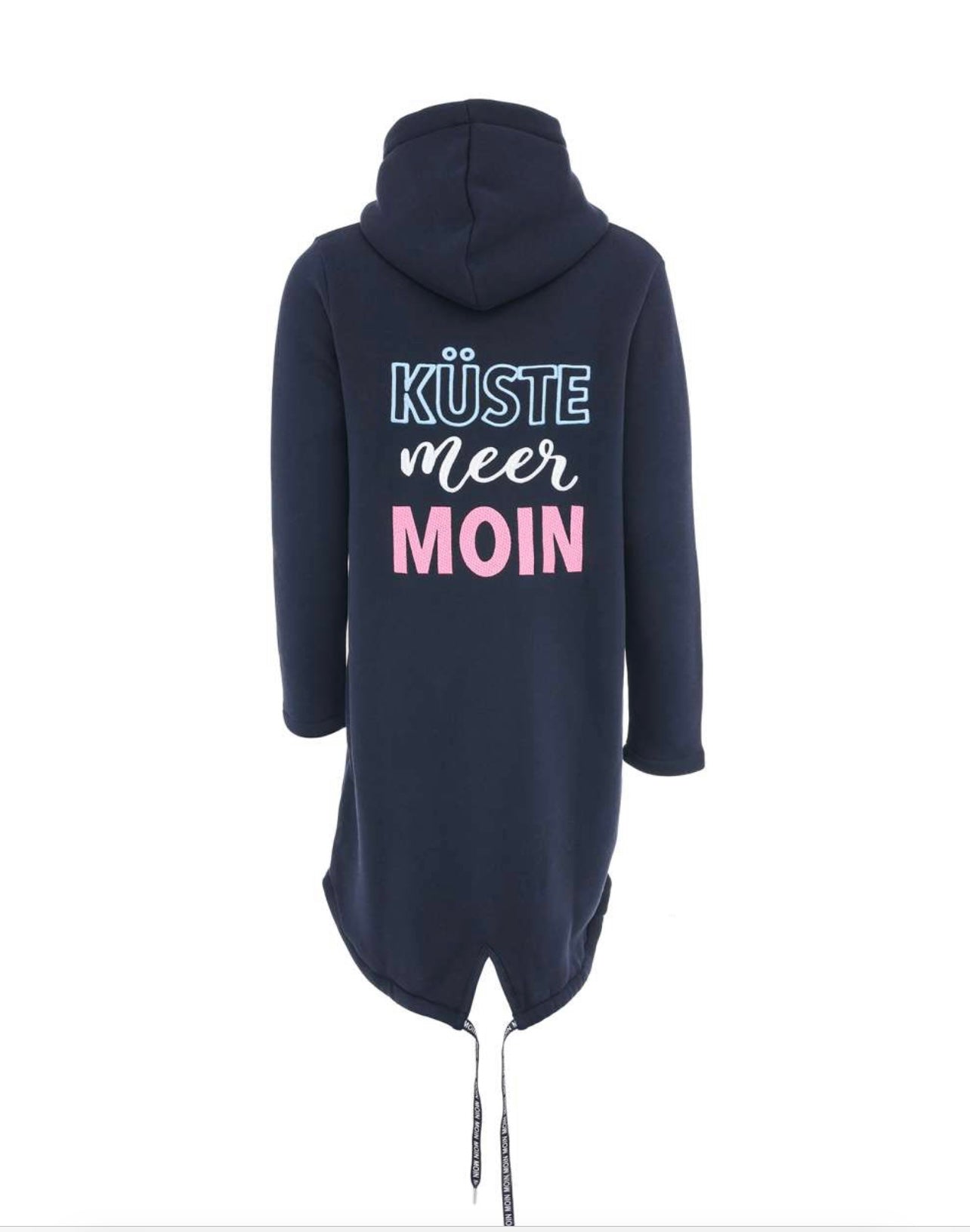 Zwillingsherz Hoodiemantel Küste Meer Moin marine