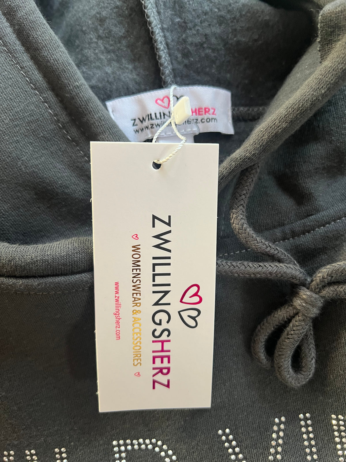 Hoodie von Zwillingsherz in verschiedenen Farben Good Vibes