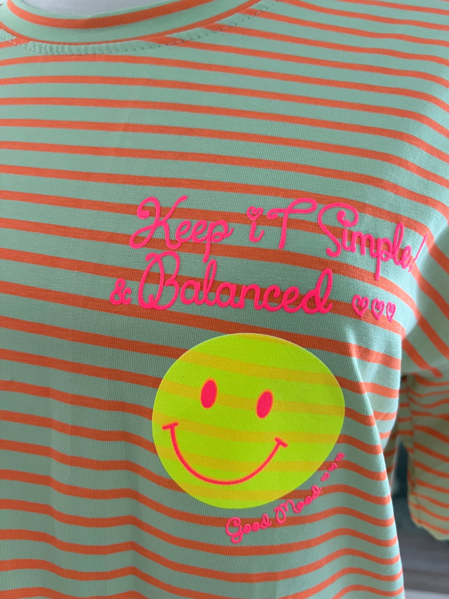 2 Teiler mit Smiley gestreift