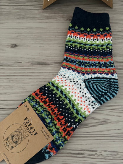 Alapaca Socken bunt Gr 36-41