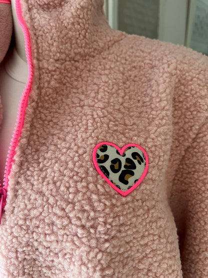 Teddy Troyer Leo braun oder rosa Zwillingsherz