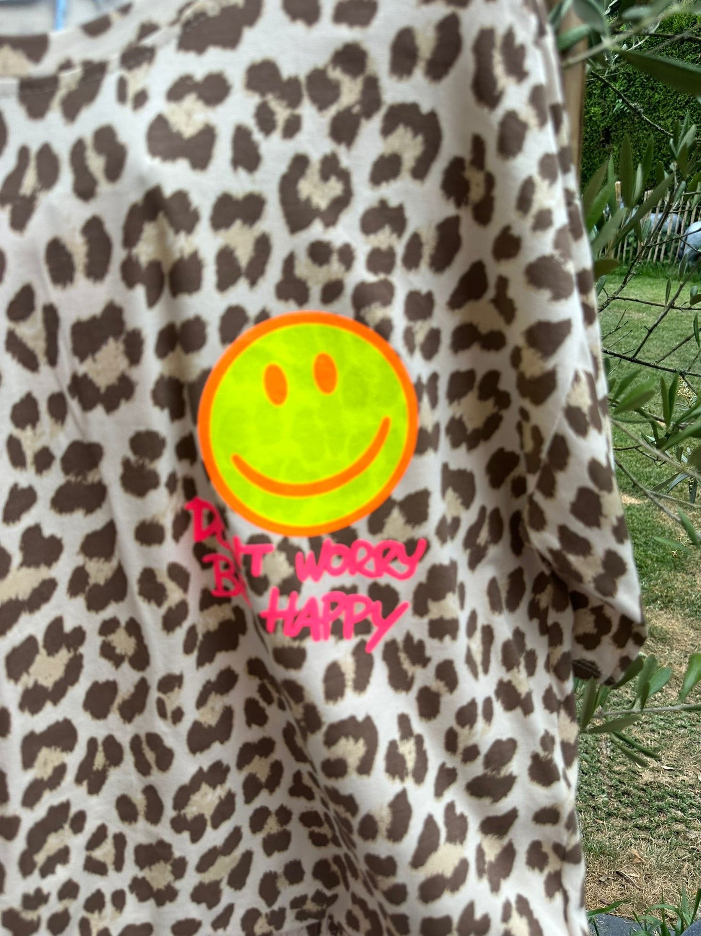 Leo Smiley 2 Teiler in verschiedenen Farben  don‘t worry be happy