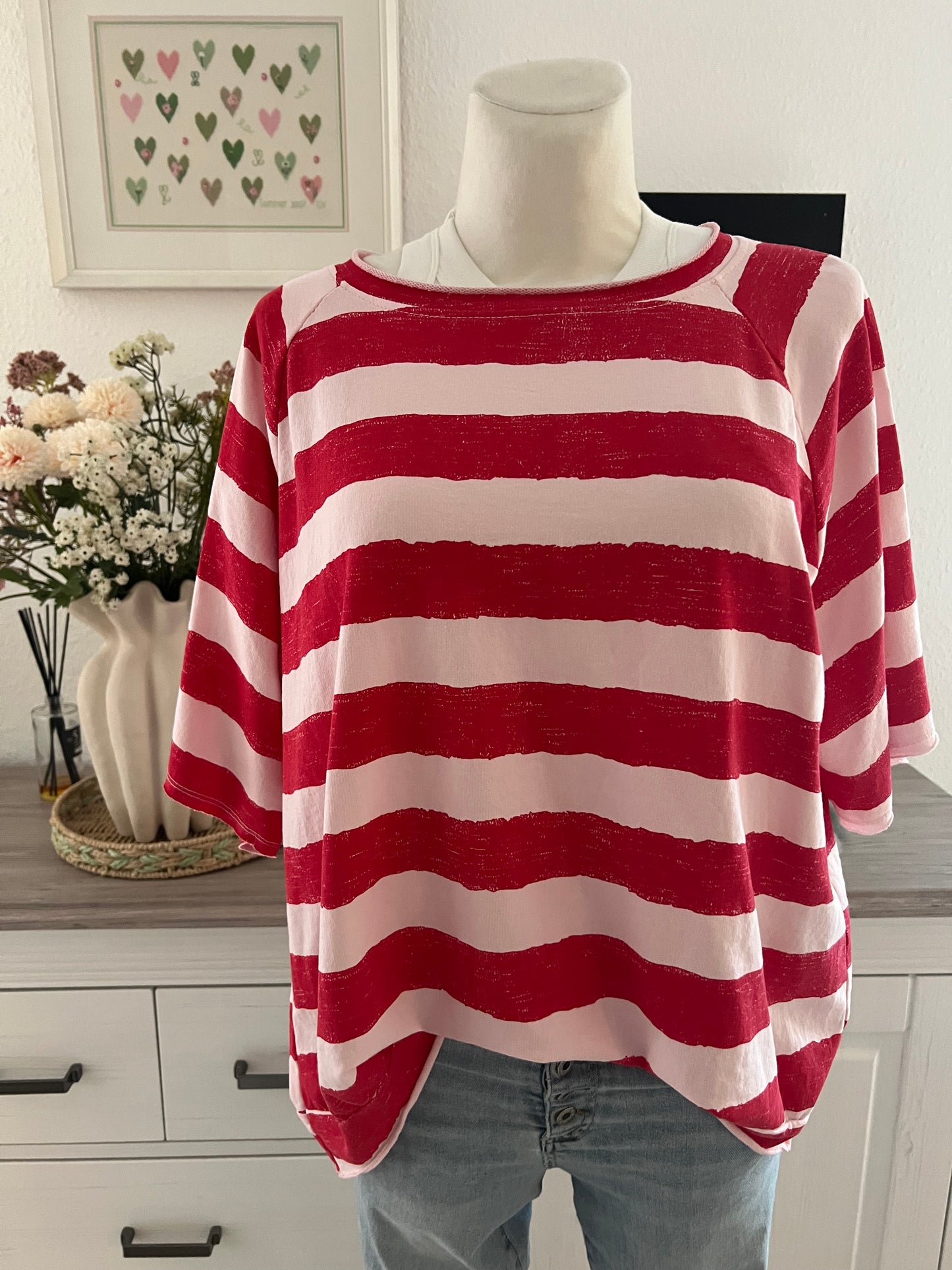 T Shirt gestreift in verschiedenen Farben