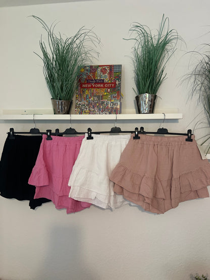 Musselin Skort