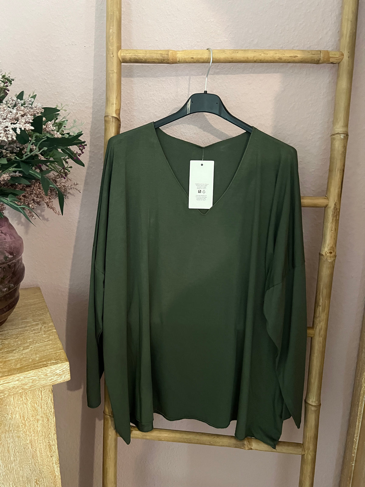 Basic Langarm Shirt