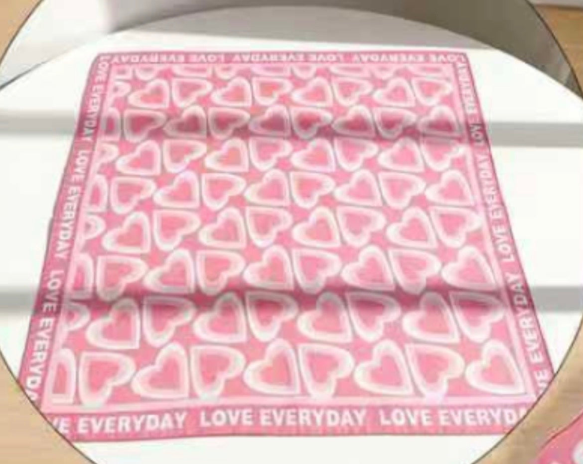 Schal Love everyday 70x70