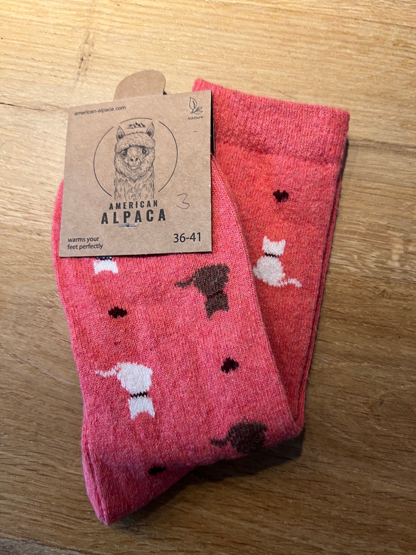 Alpaca Cats Socken Gr 36-41 JN26-8111 🦙