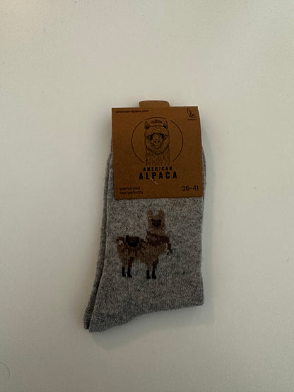✅ Alpaca Socken Gr. 36-41 "Mit Alpaca - Dünn"
