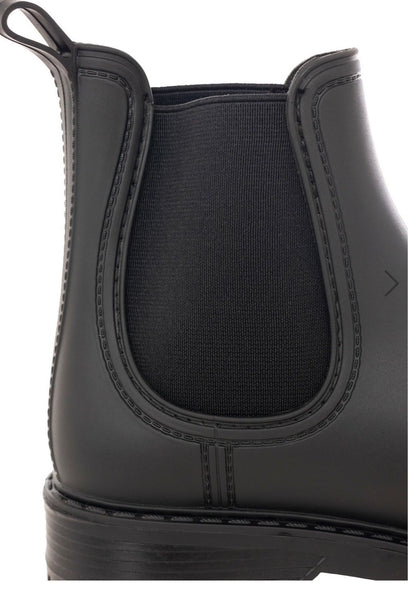 Stiefeletten Zwillingsherz schwarz