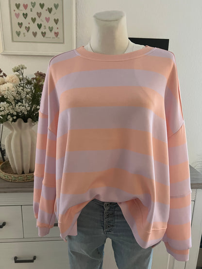 Langarm Shirt Butterstoff in verschiedenen Farben