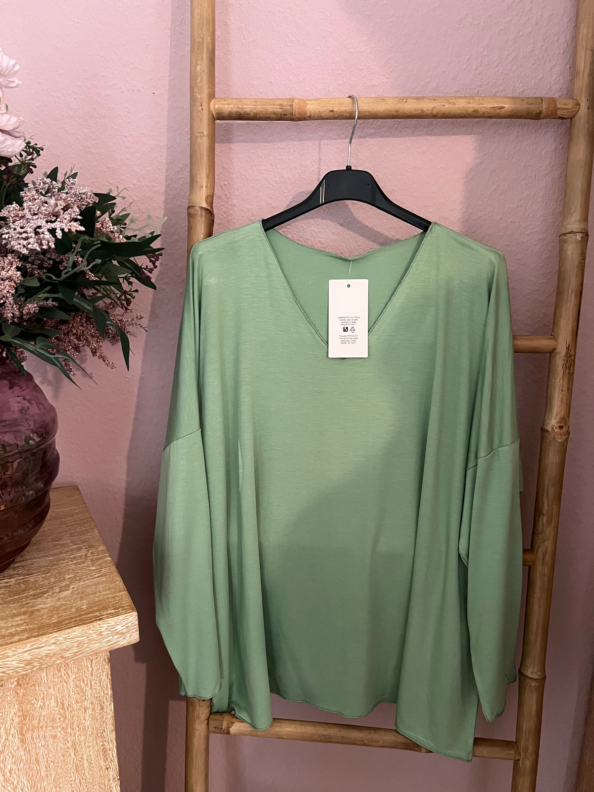 Basic Langarm Shirt