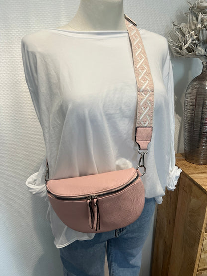 Crossbody Tasche mit Stoffgurt Le