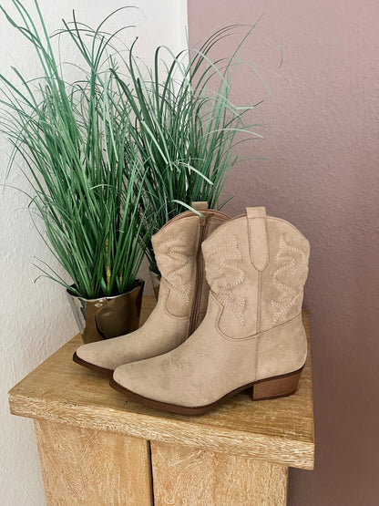 Mini Cowboy Stiefel Nina beige 290