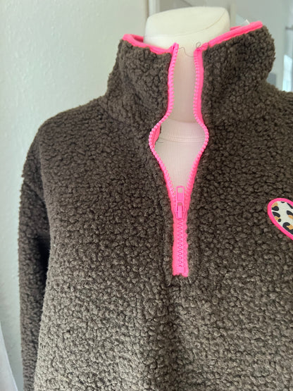 Teddy Troyer Leo braun oder rosa Zwillingsherz