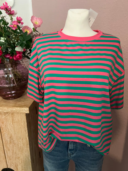 T Shirt Pretty Body gestreift