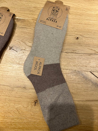 Alpaca 🦙 Socken Gr 41-47 taupe