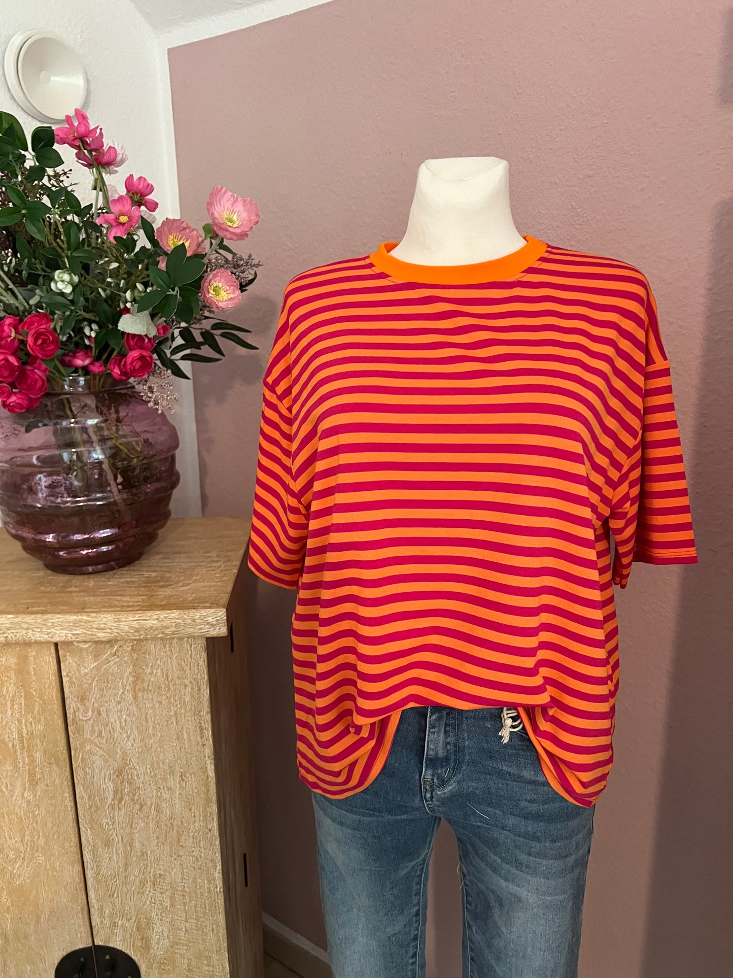 T Shirt gestreift b&l