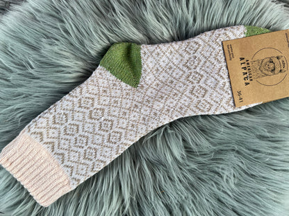 Alpaca Socken 3 farbig 36-41