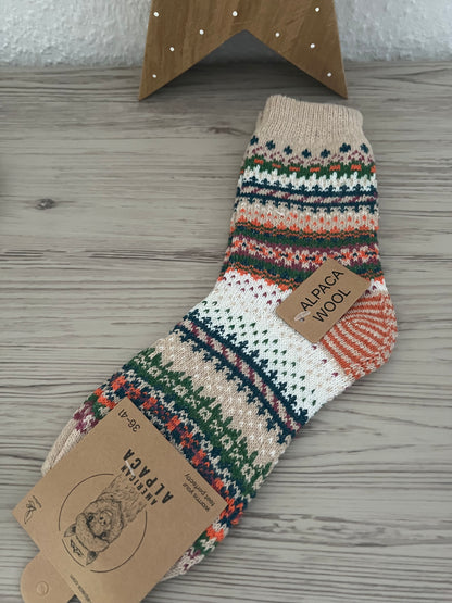 Alapaca Socken bunt Gr 36-41