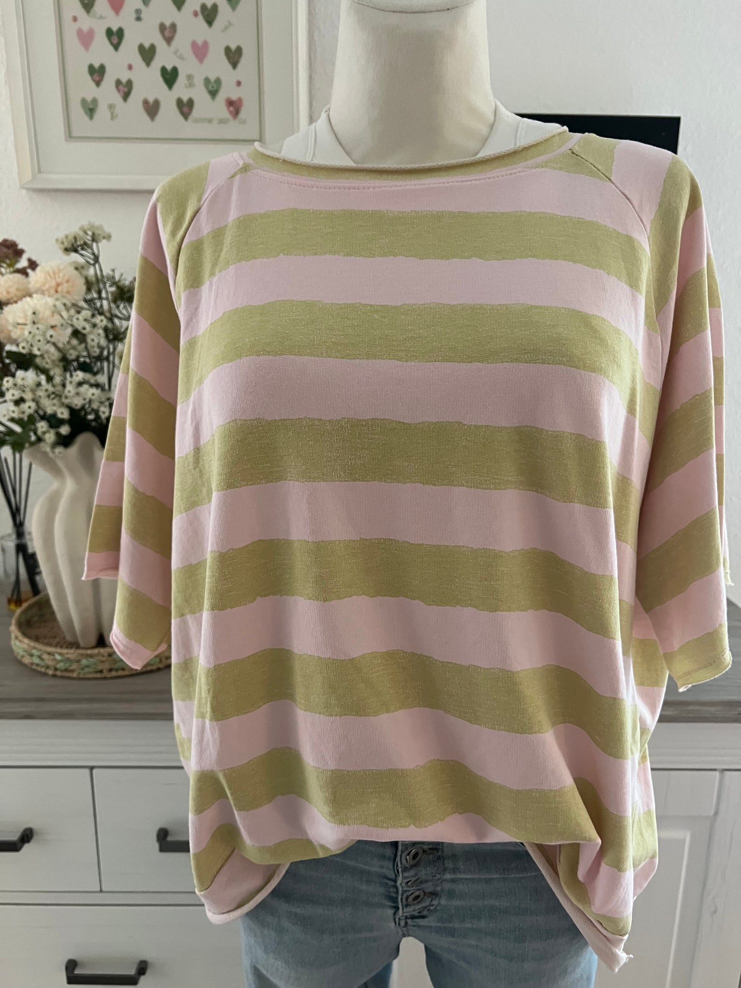 T Shirt gestreift in verschiedenen Farben