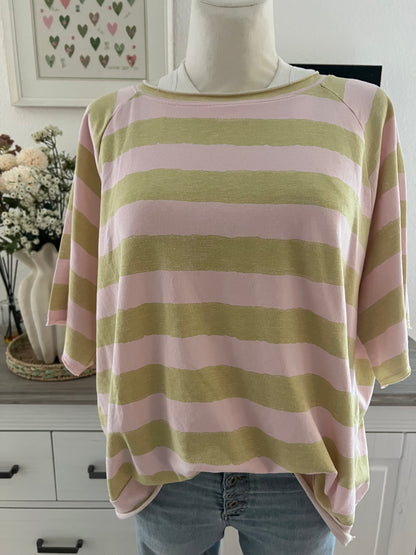 T Shirt gestreift in verschiedenen Farben