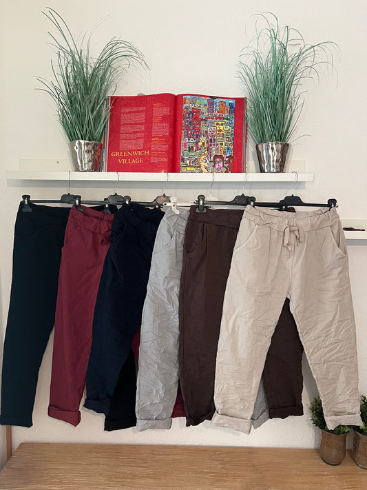 Klassische jogpants mit Taschen